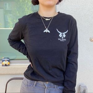 BOOZE BROTHERS BLACK LONG SLEEVE